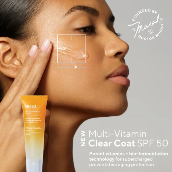 Multi-Vitamin Clear Coat SPF 50 Sunscreen - Image 4
